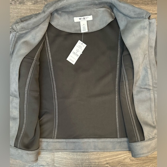 NWT WHBM faux suede jacket - Picture 3 of 5